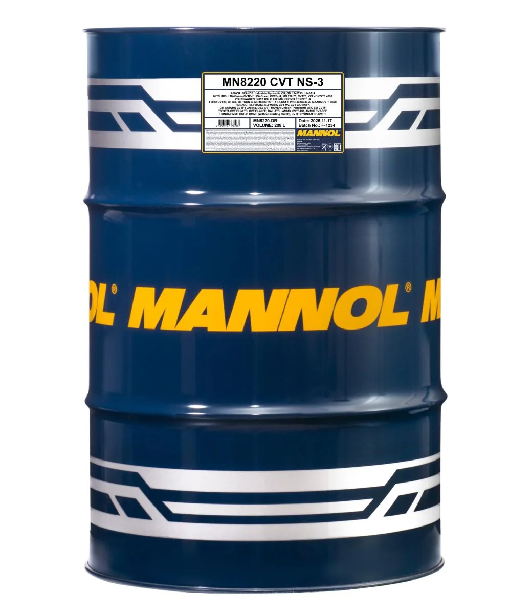 MANNOL® - MN8220DR - 8220 ATF CVT NS-3 208L