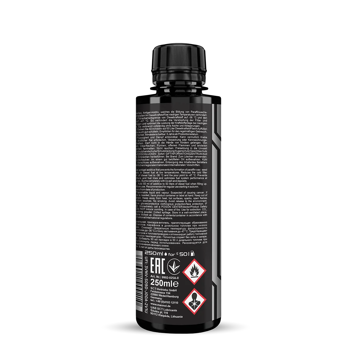 MANNOL® - MN9992025PET - Diesel Ester De-Icer 9992 250ML