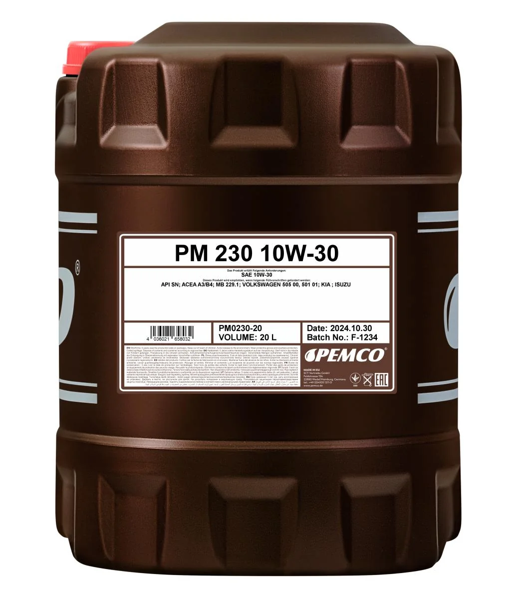 PEMCO - PM023020 - 230 10W-30 20L