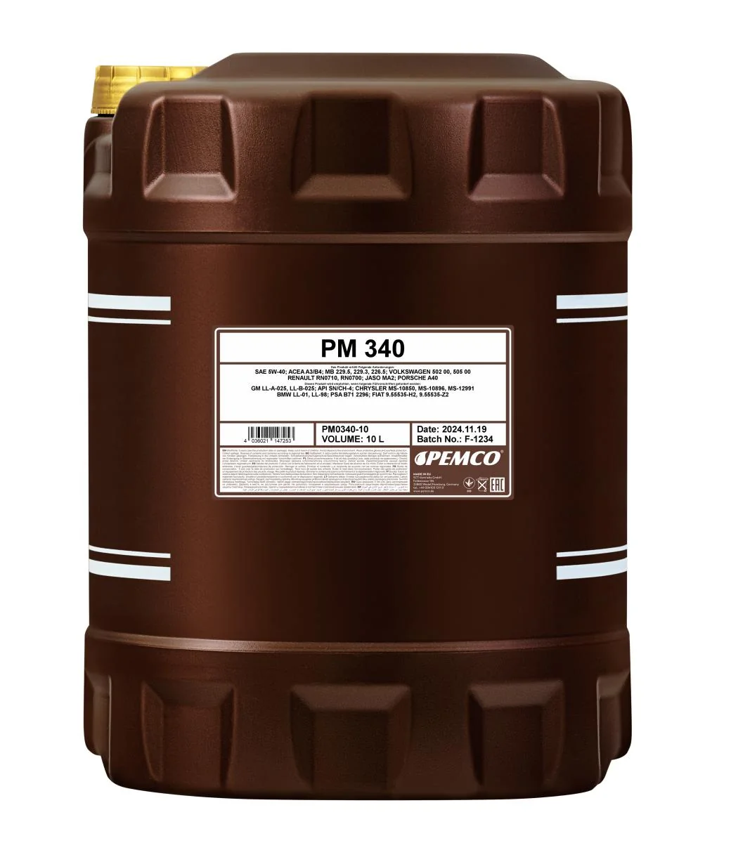 PEMCO - PM034010 - 340 5W-40 10L