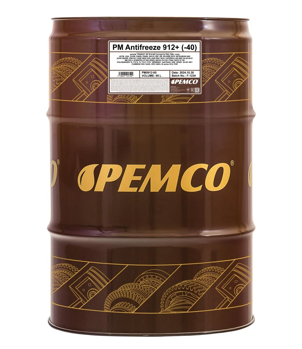 PEMCO - PM091260 - Antifreeze 912+ (-40) 60L