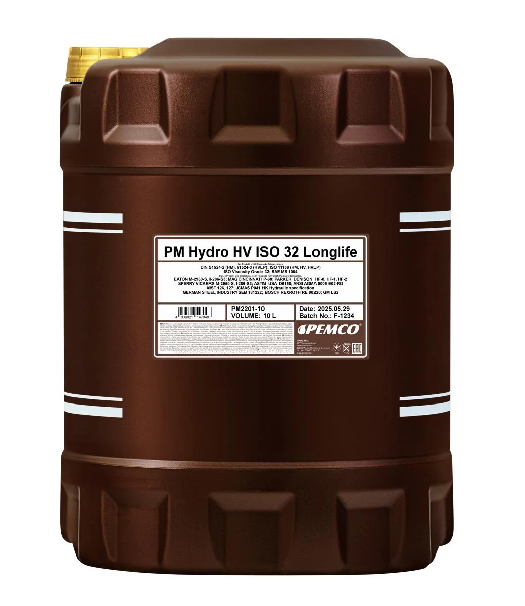 PEMCO - PM220110 - Hydro HV ISO 32 LONGLIFE 10L