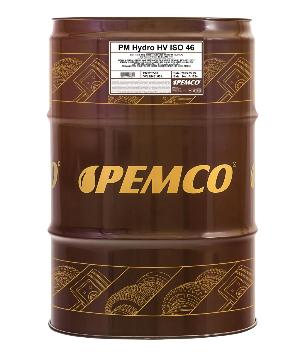 PEMCO - PM220260 - Hydro HV ISO 46 LONGLIFE 60L