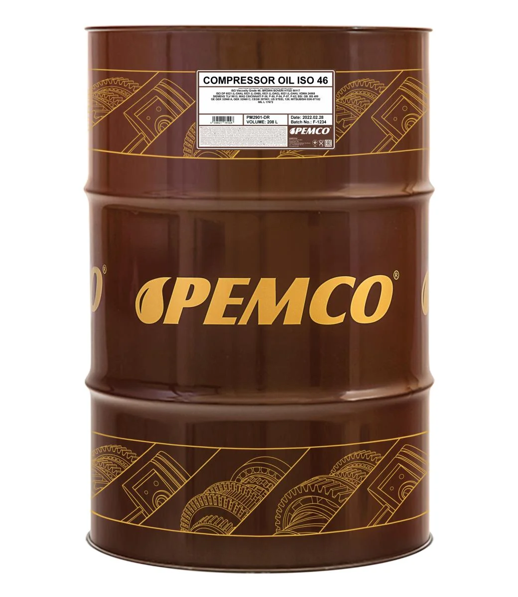 PEMCO - PM2901DR - Compressor Oil ISO 46 208L