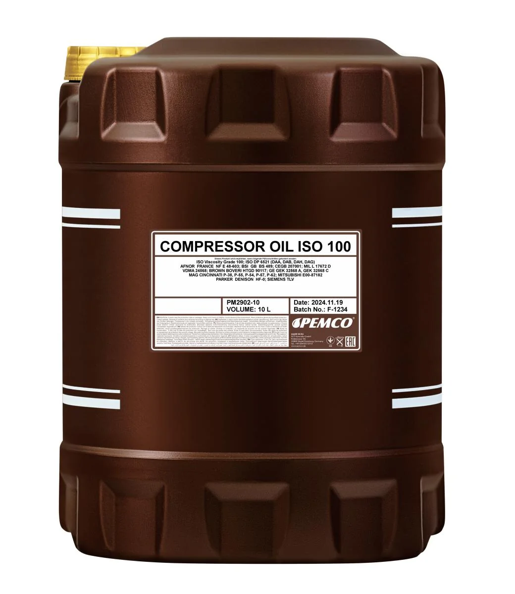 PEMCO - PM290210 - Compressor Oil ISO 100 10L