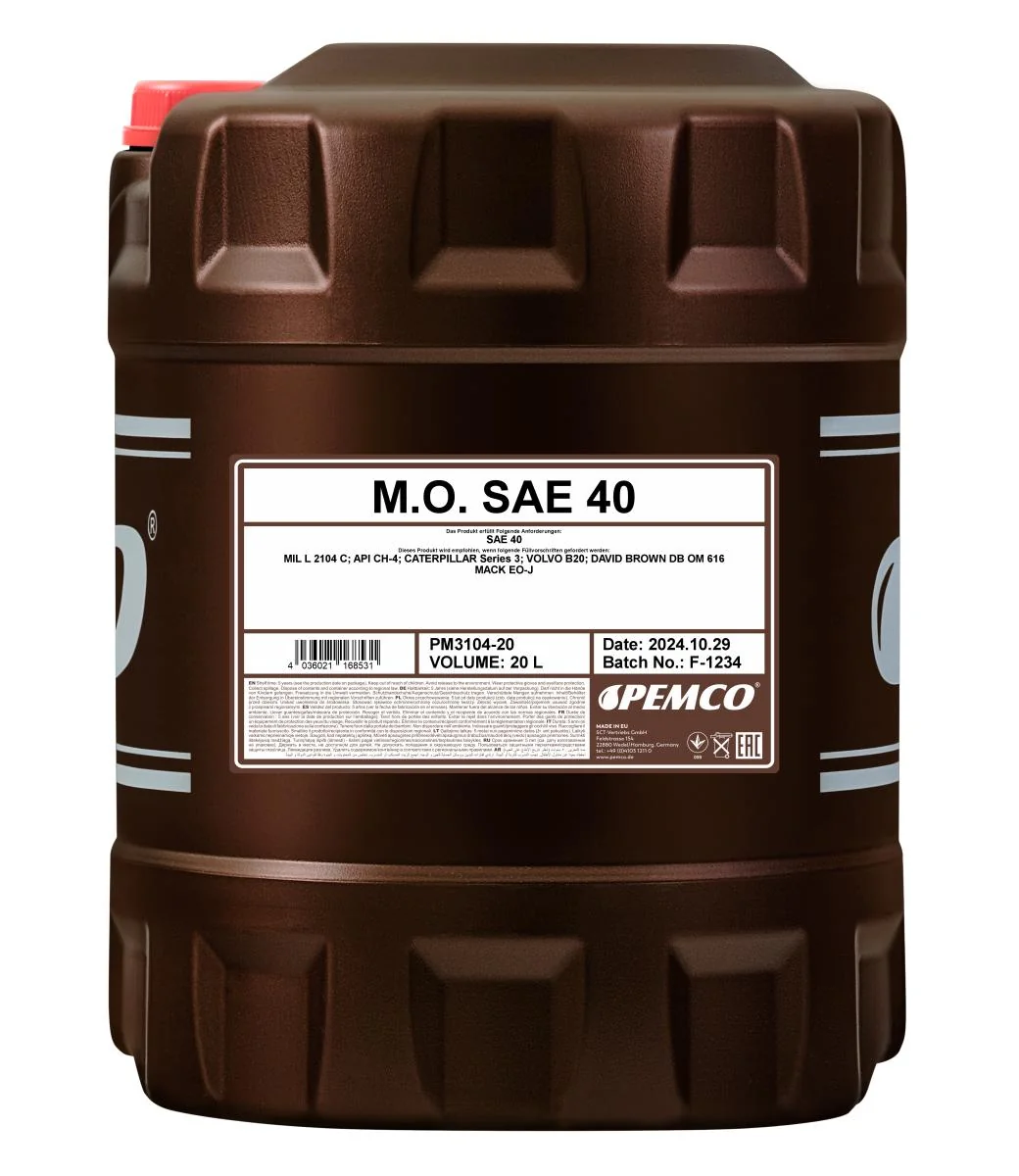 PEMCO - PM310420 - M.O. SAE 40 20L