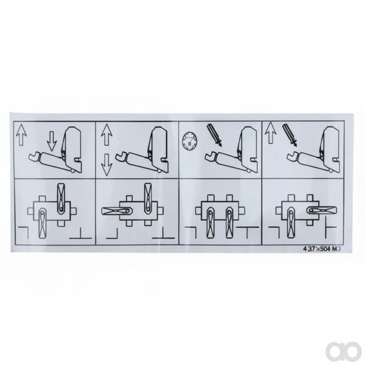 Massey Ferguson - 4271669M3 - Decal, Front Linkage