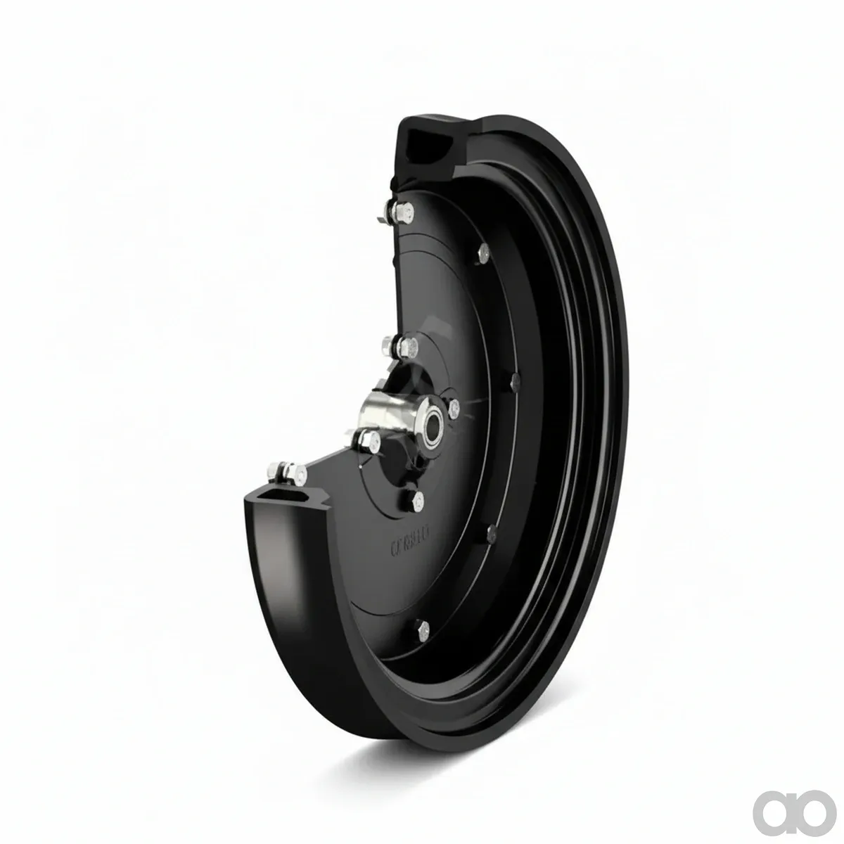MONOSEM - 65003084 - PLASTIC FARMFLEX WHEEL 300 x 100 (BLACK)