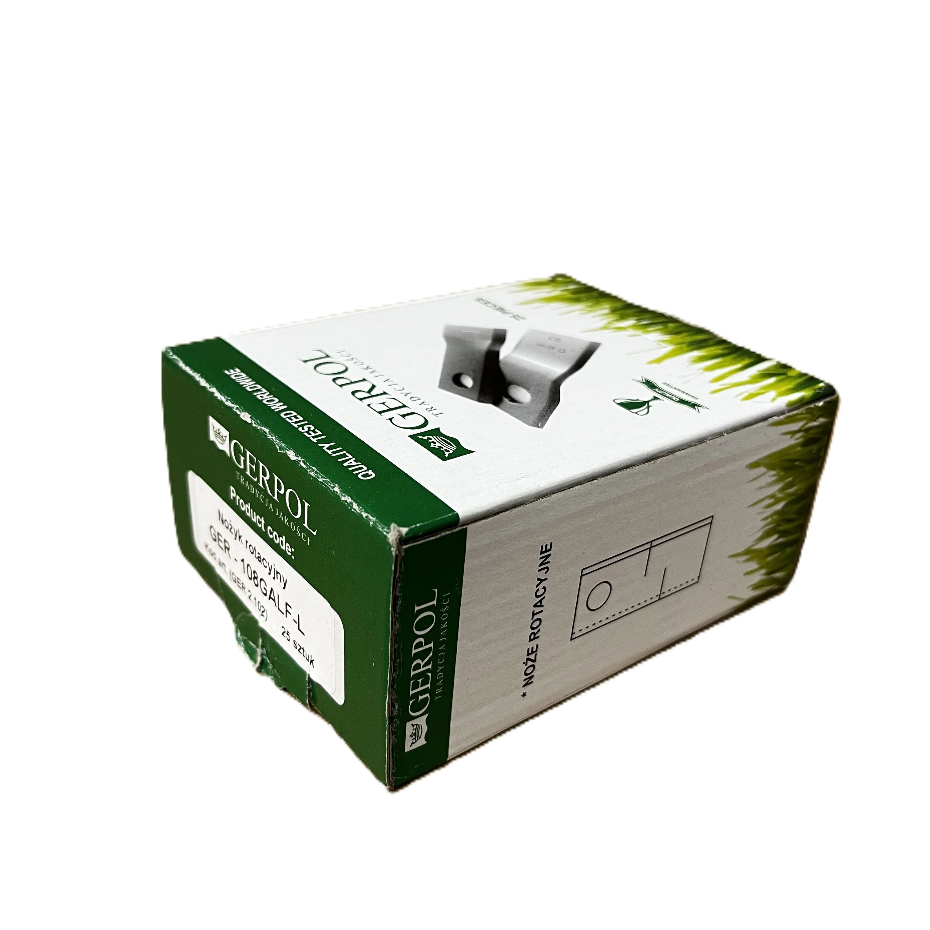 Gerpol - 108L - Left Blade - Pack of 25