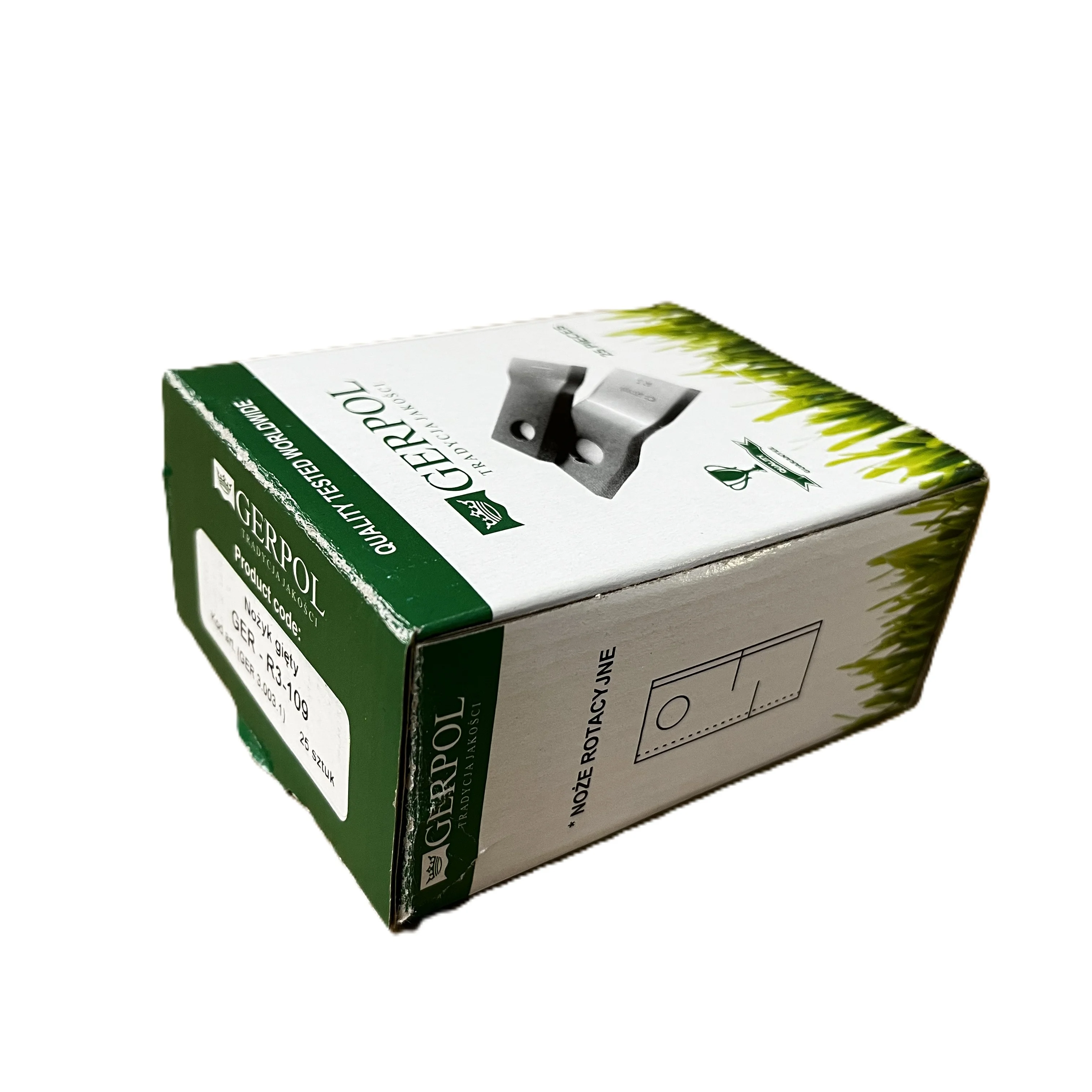 Gerpol - 109 - Bent Blade R3-109 - Pack of 25