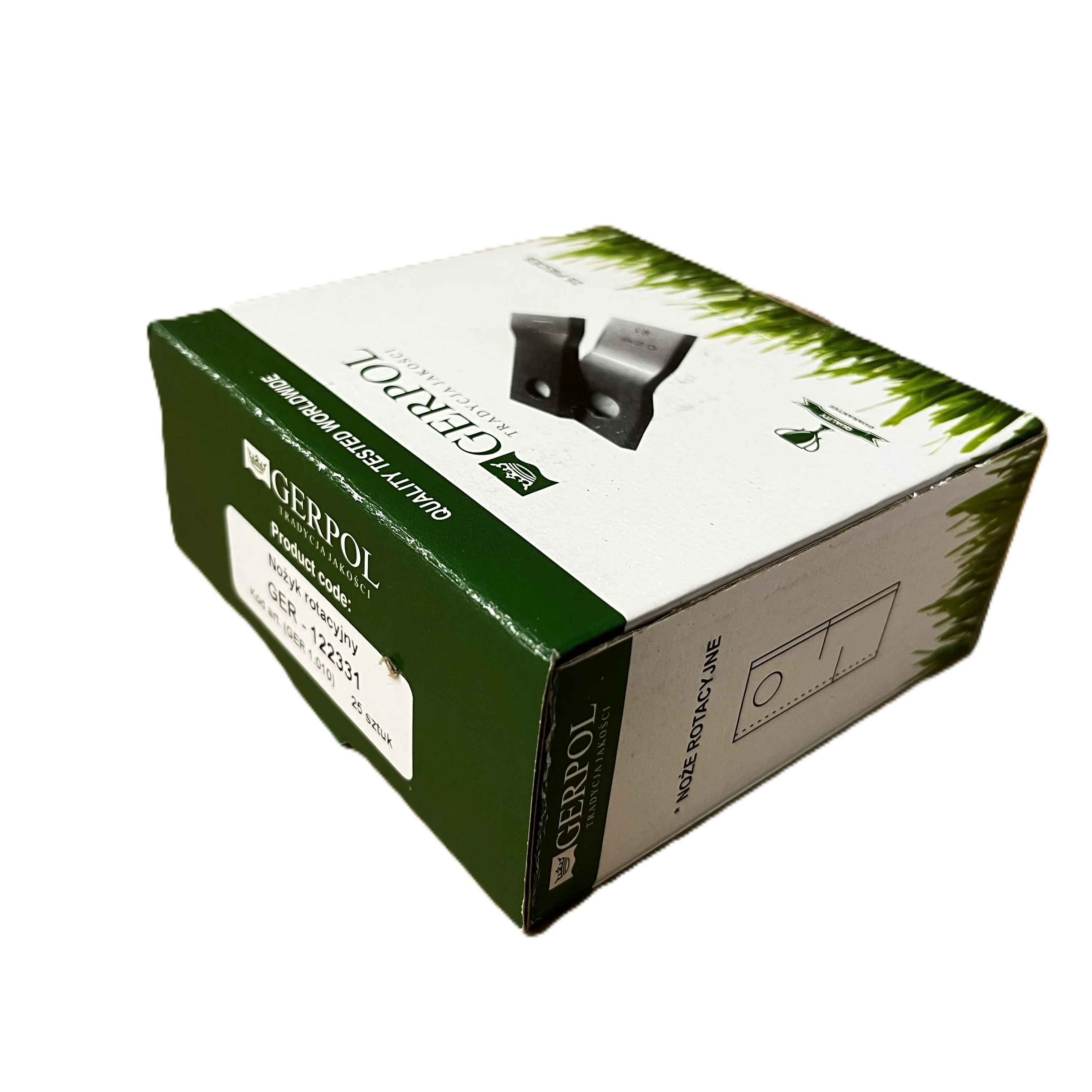Gerpol - 122331 - Rotary Mower Blade - Pack of 25