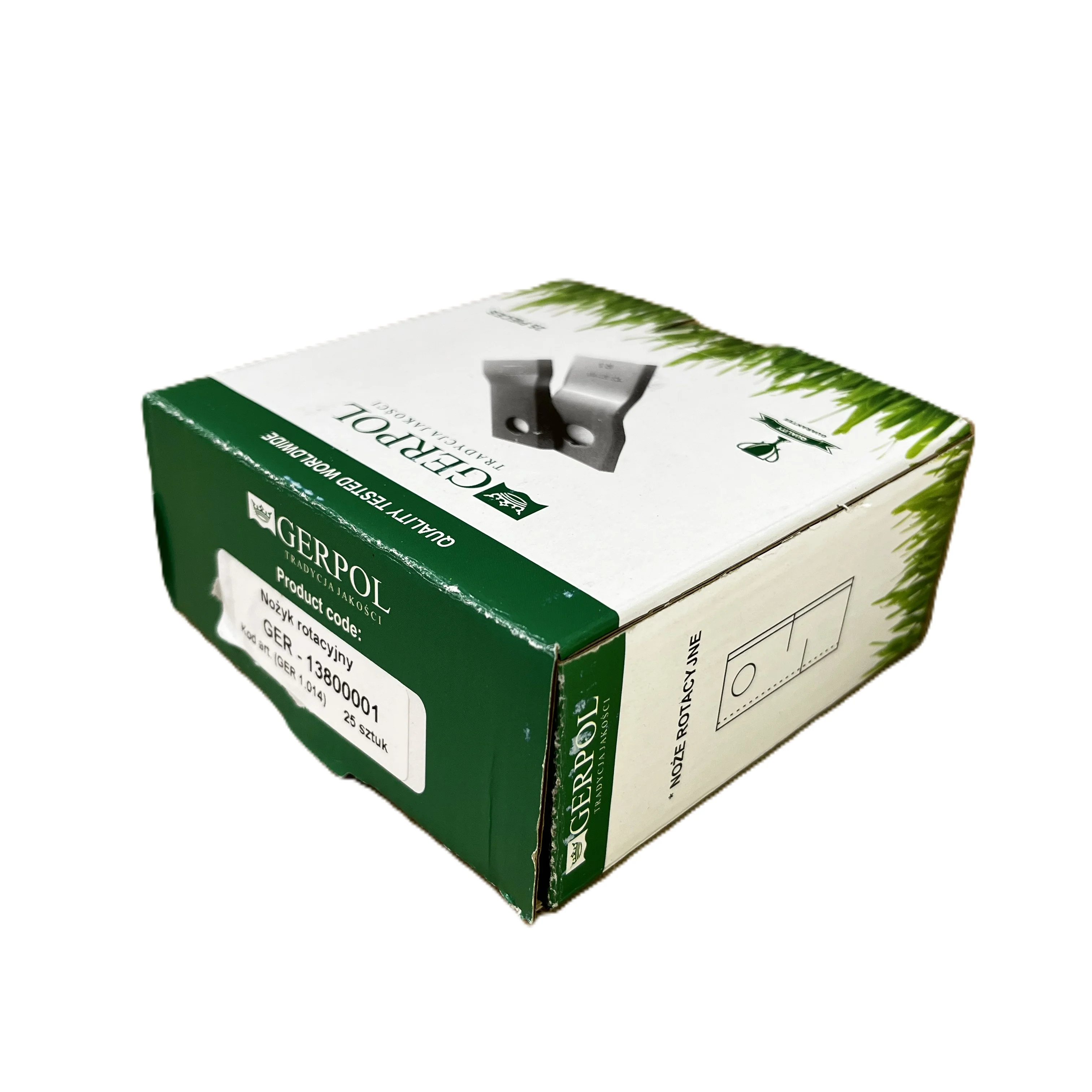 Gerpol - 1380-0001 - Rotary Mower Blade - Pack of 25