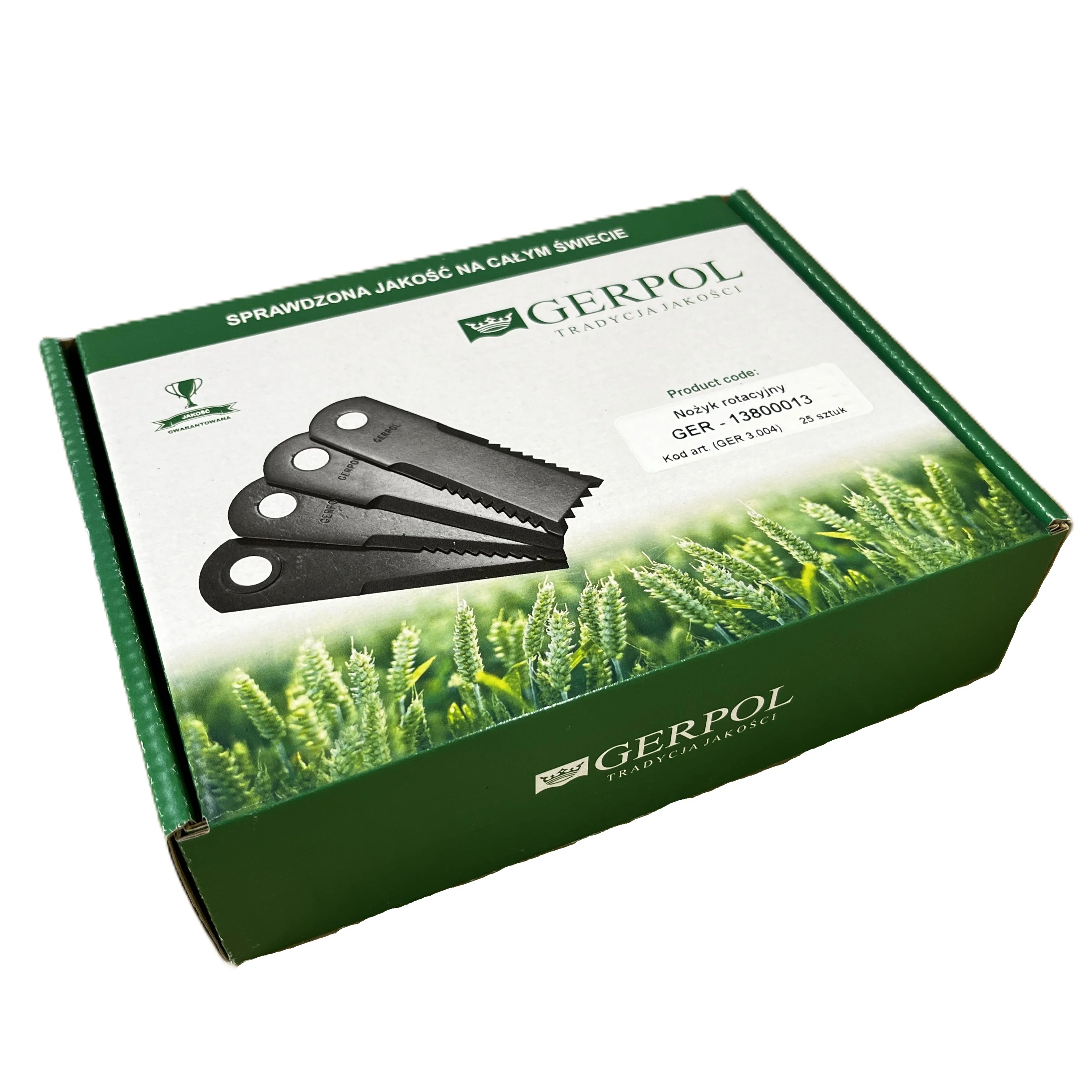 Gerpol - 13800013 - Bent Blade - Pack of 25