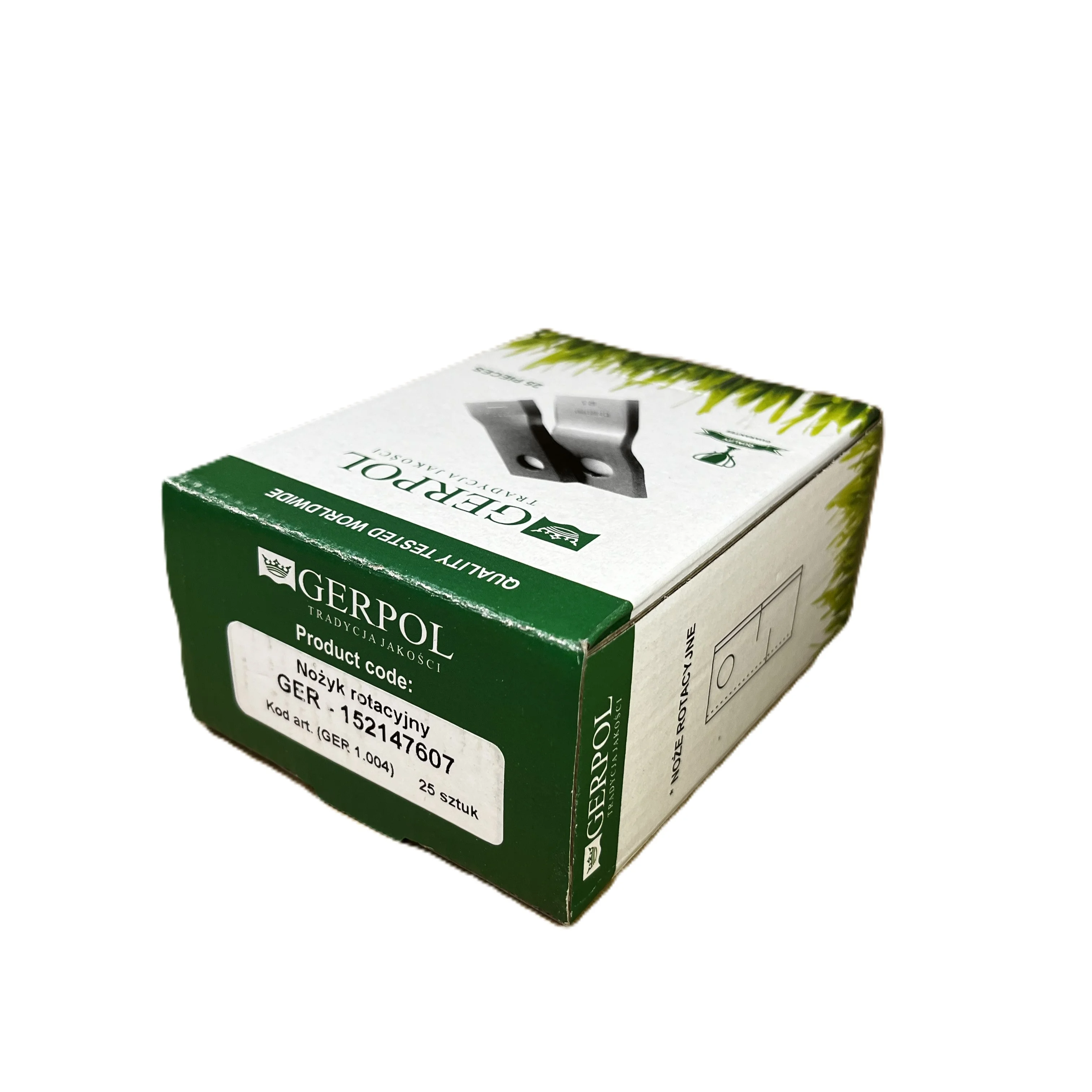 Gerpol - 152147607 - Rotary Mower Blade - Pack of 25