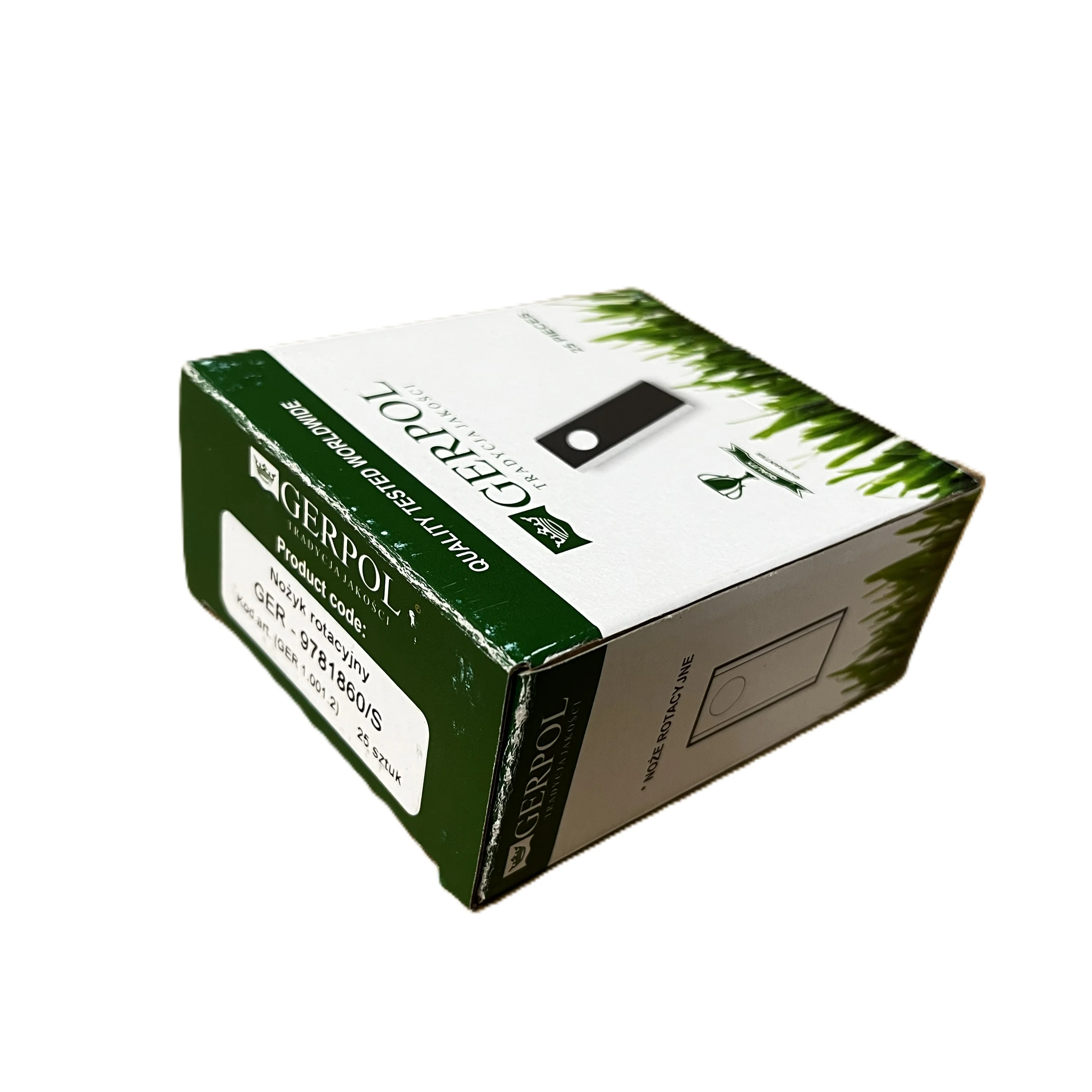 Gerpol - 9781860/S - Ground Rotary Mower Blade R - Pack of 25