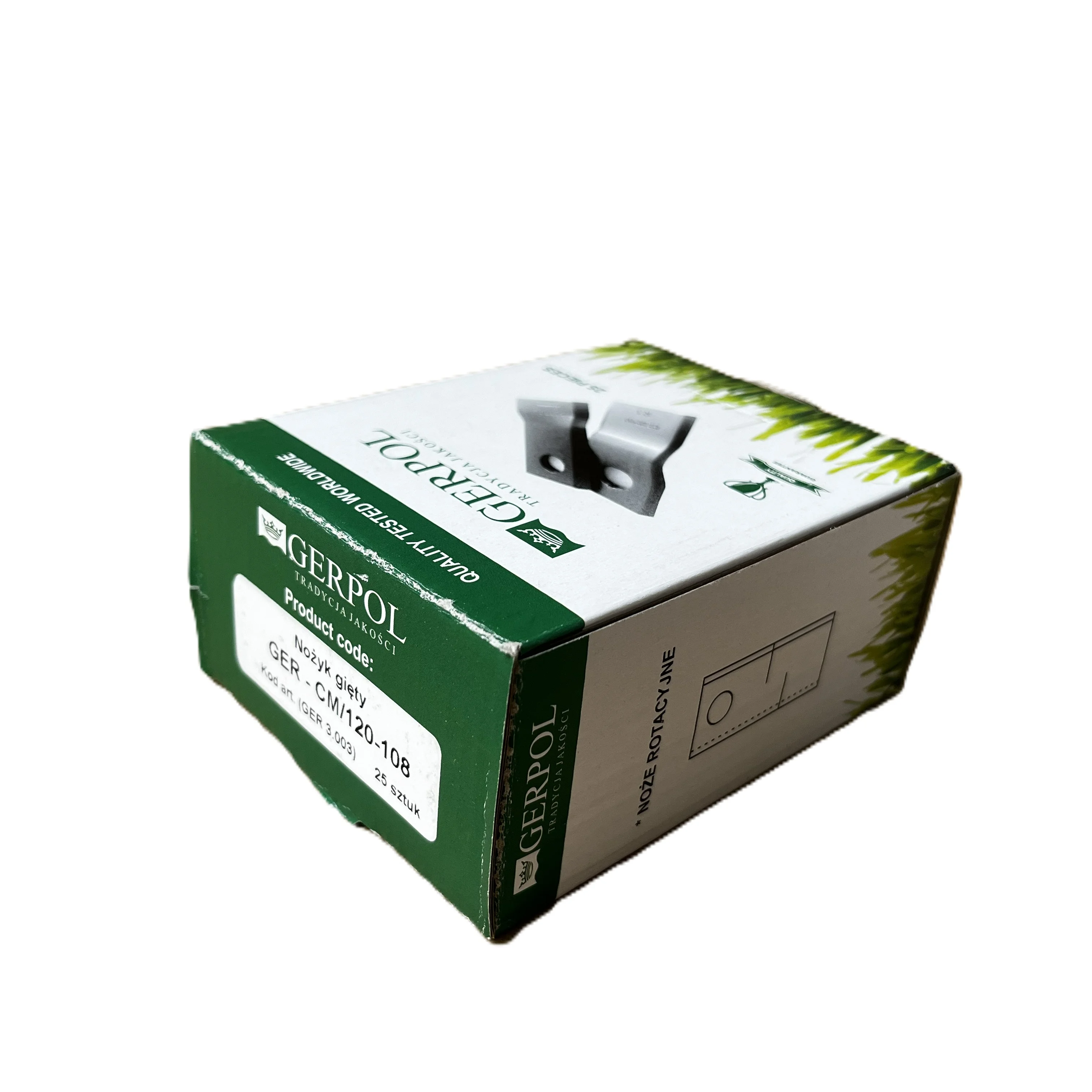 Gerpol - CM120-108 - Bent Blade - Pack of 25