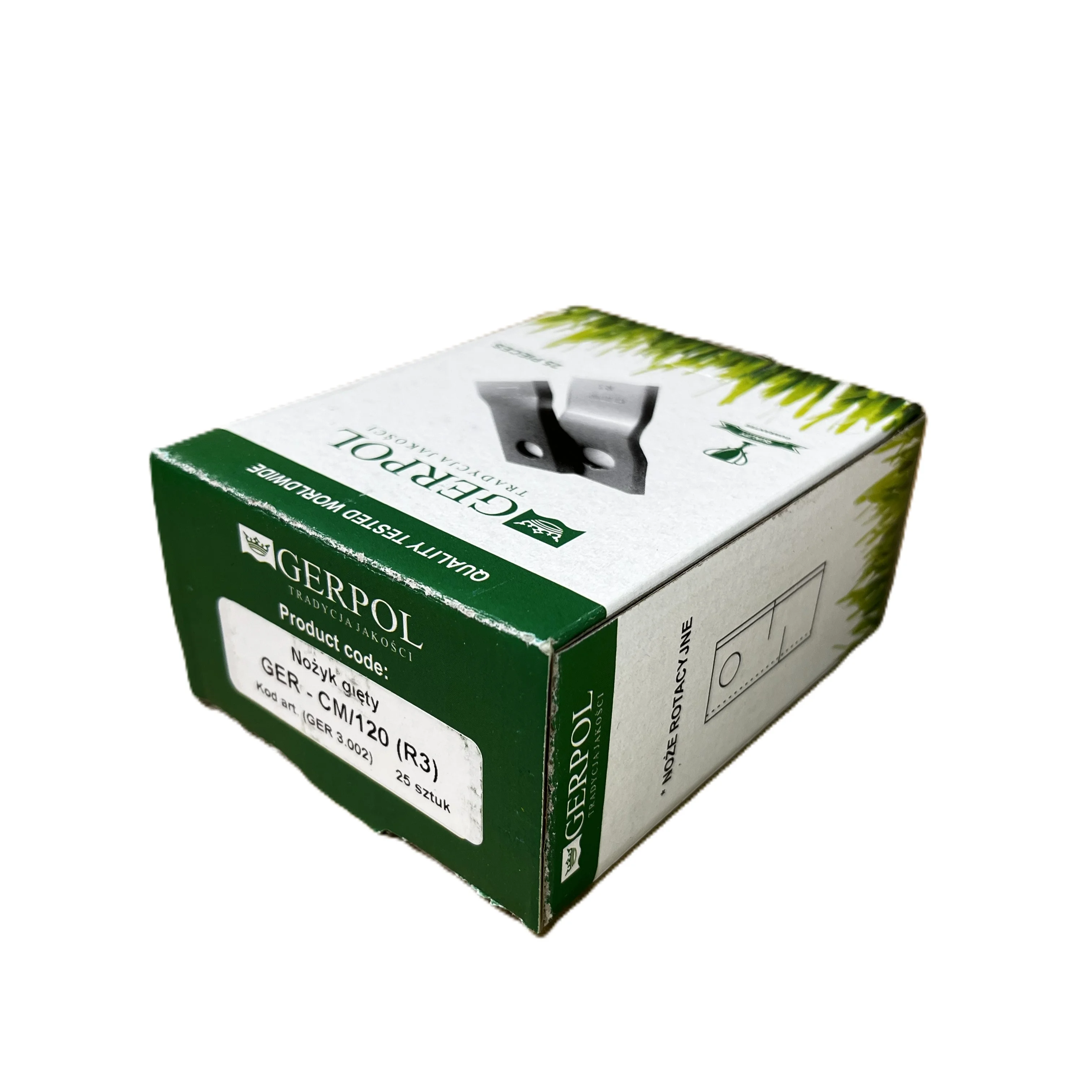 Gerpol - CM120 - Bent Blade - Pack of 25