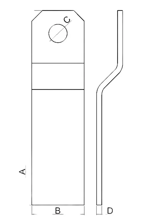 Gerpol - LN135KPL - Orchard Mower Knife