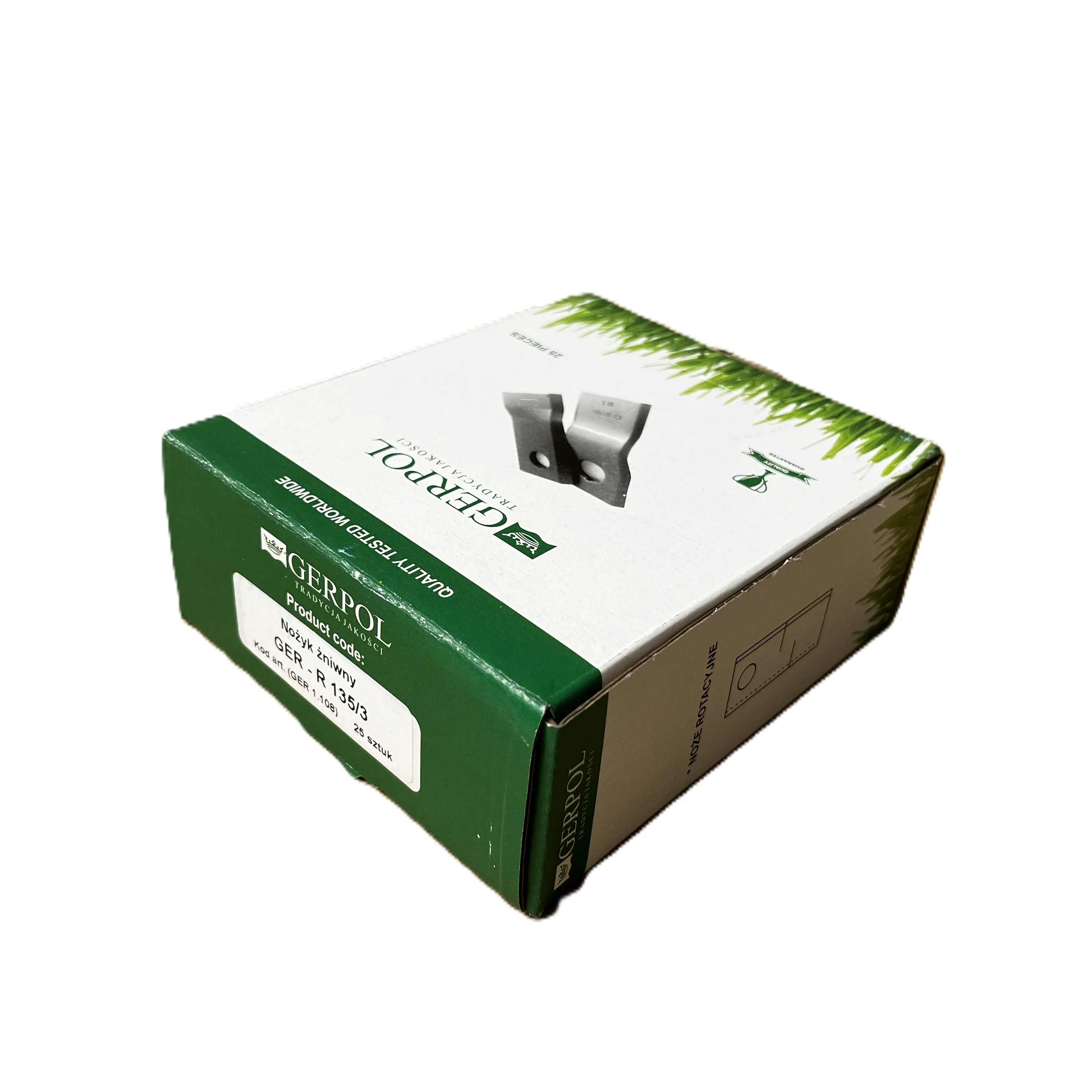 Gerpol - R135/3 - Rotary Mower Blade - Pack of 25
