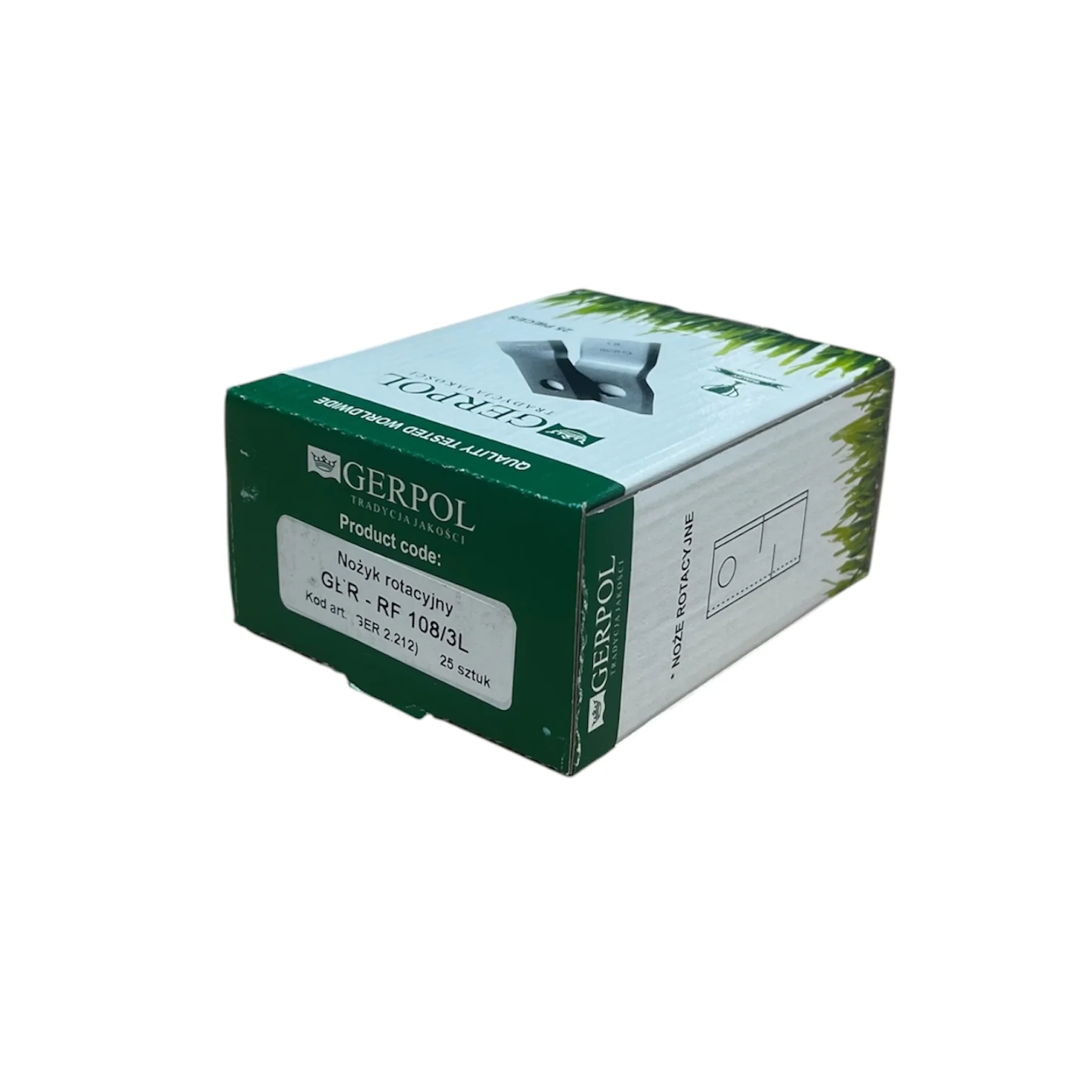 Gerpol - RF108/3L - Left Blade - Pack of 25