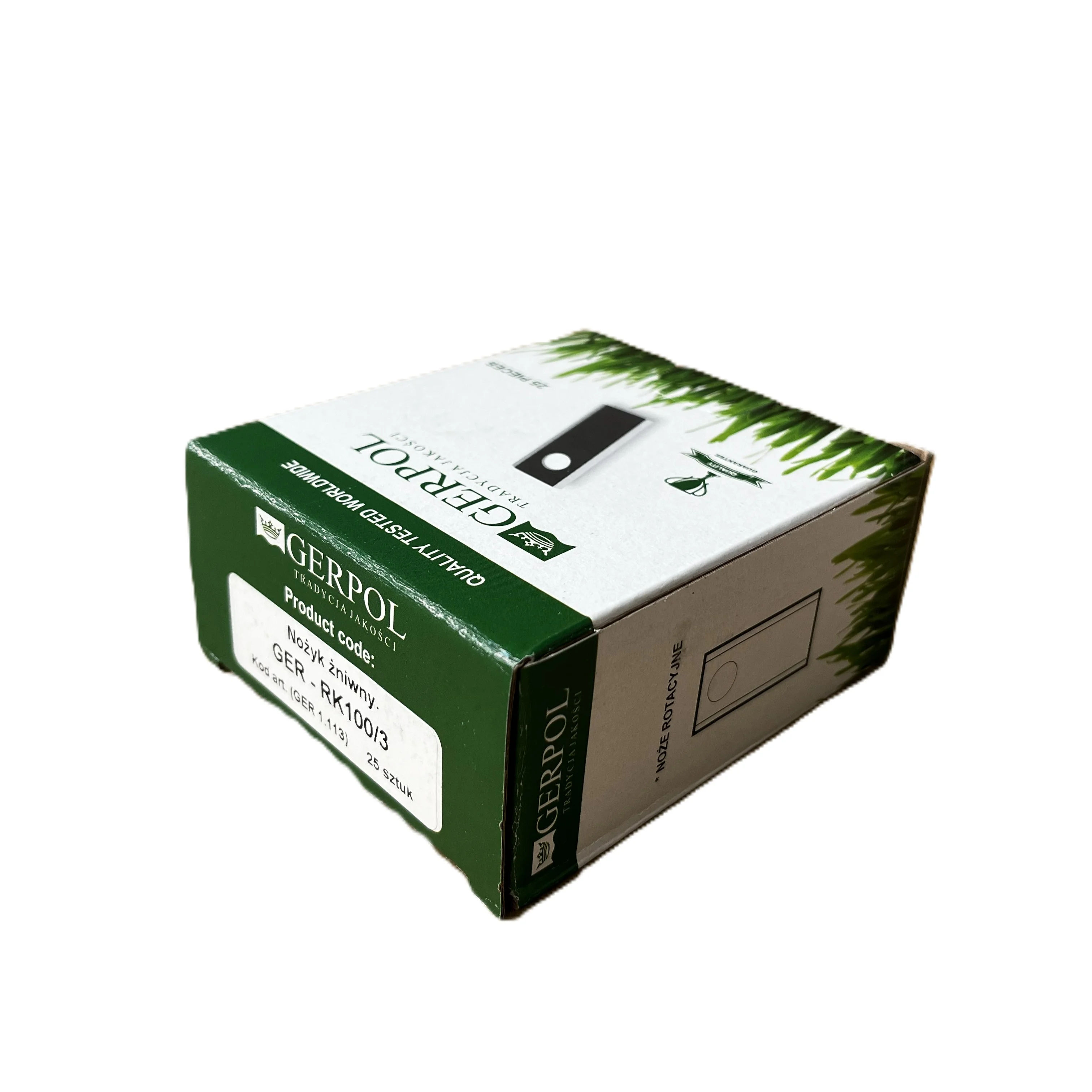 Gerpol - RK100/3 - Rotary Mower Blade - Pack of 25