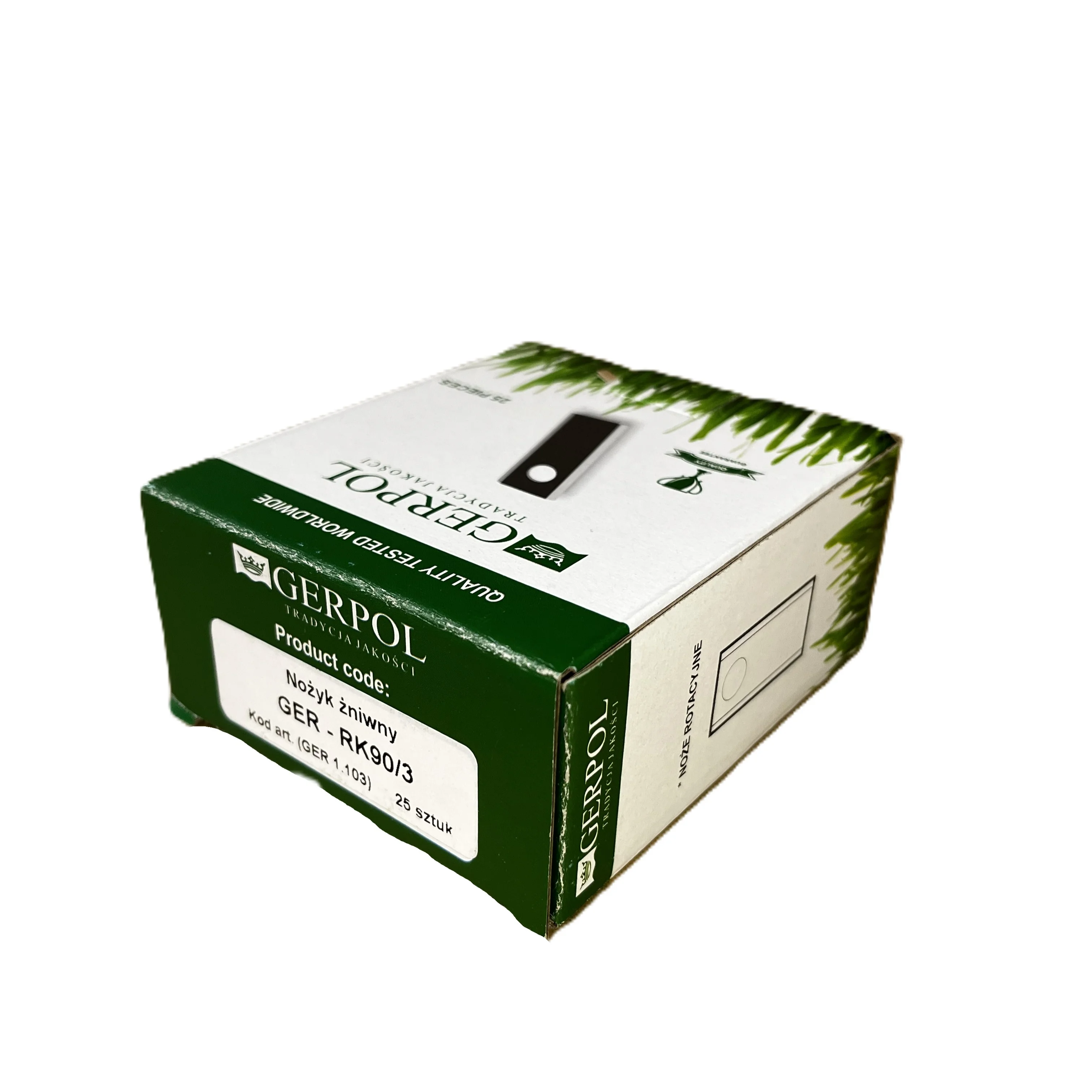 Gerpol - RK90/3 - Rotary Mower Blade - Pack of 25