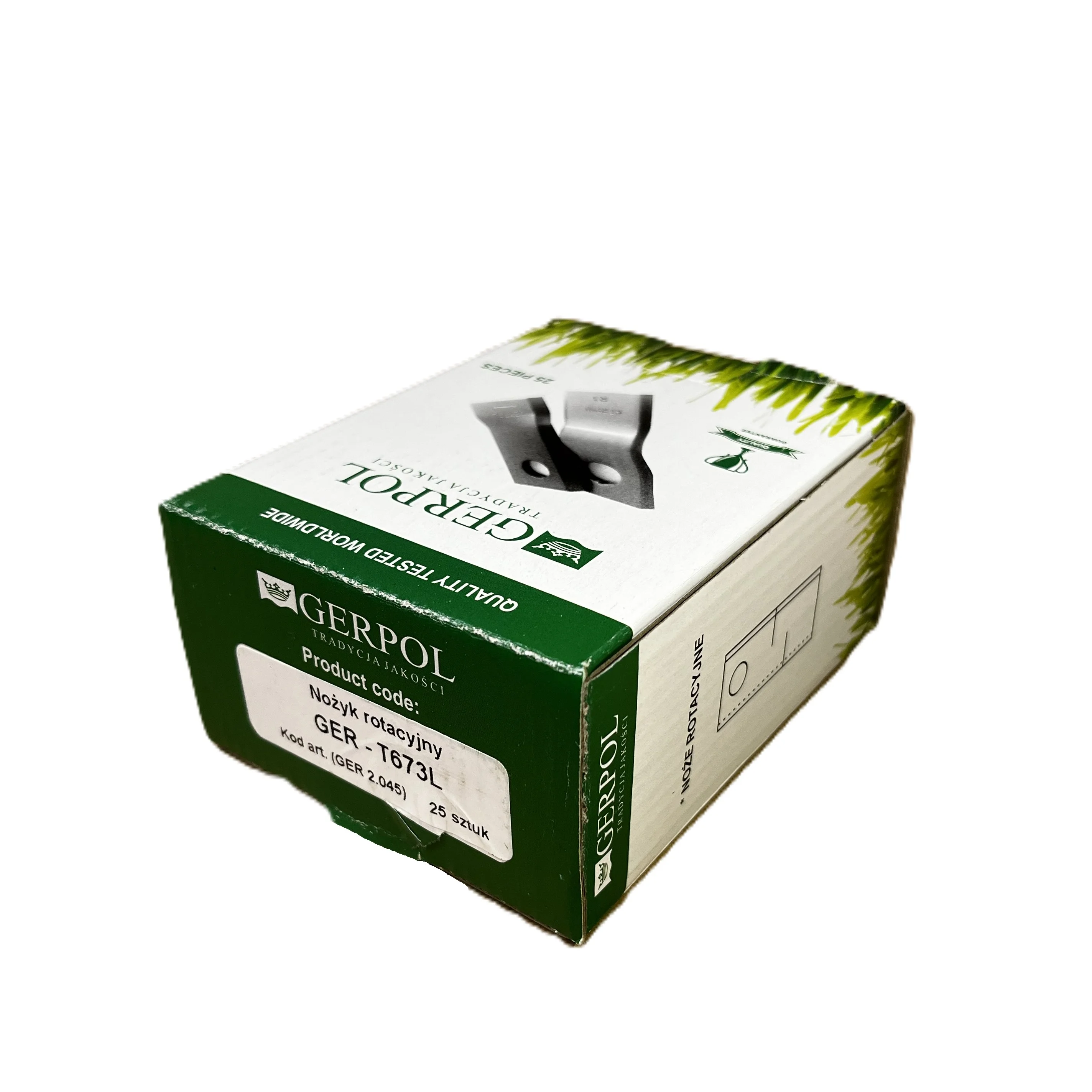 Gerpol - T673L - Left Blade - Pack of 25