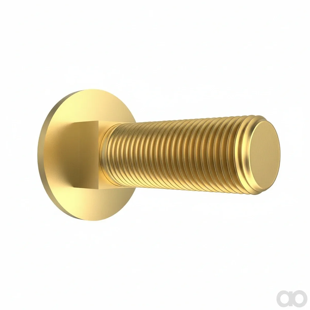 John Deere - 03H1499 - Round Head Square Neck Bolt, 1/2" X 1-1/2"