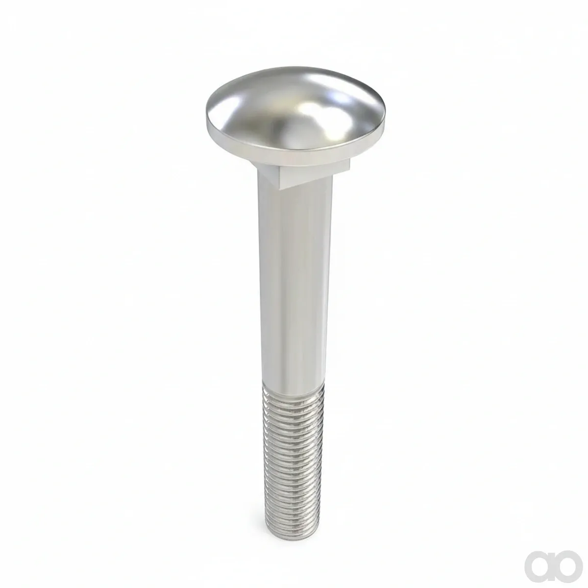 John Deere - 03H1672 - Round Head Square Neck Bolt, 1/2" X 4-1/2"