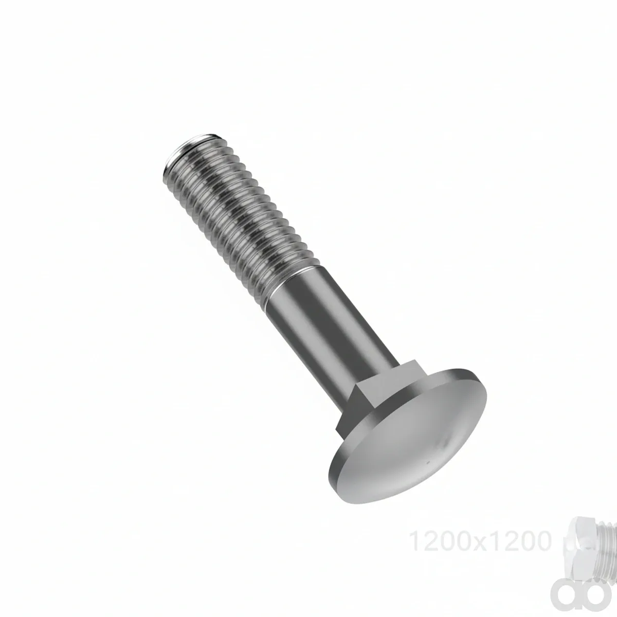 John Deere - 03M7101 - Round Head Square Long Neck Bolt, M10 X 50