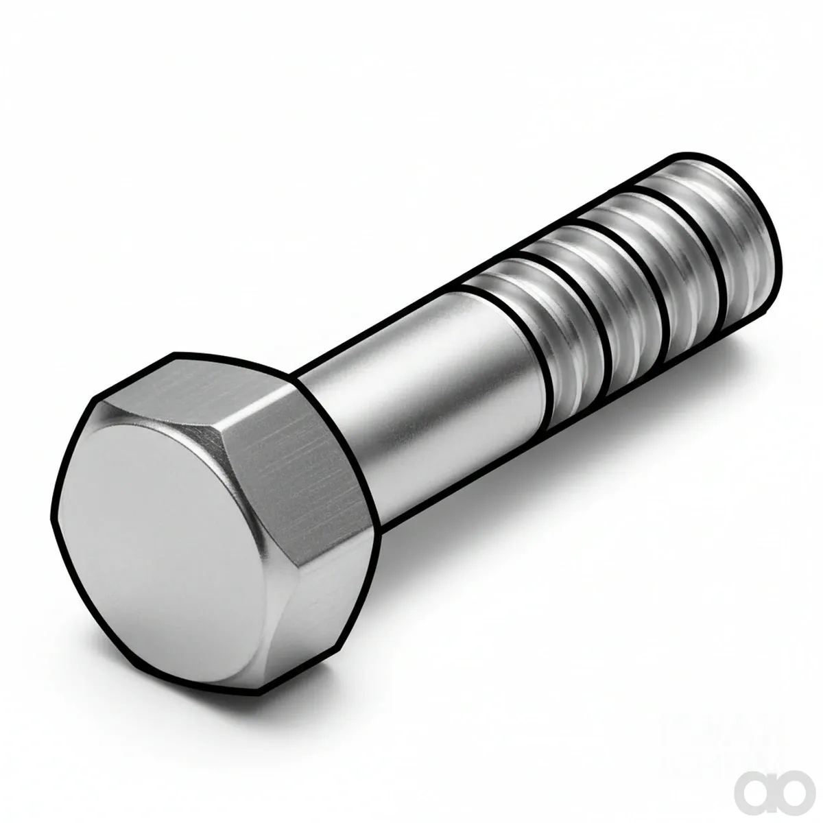 John Deere - 19M7403 - Hexagonal Head Cap Screw, M12 X 35