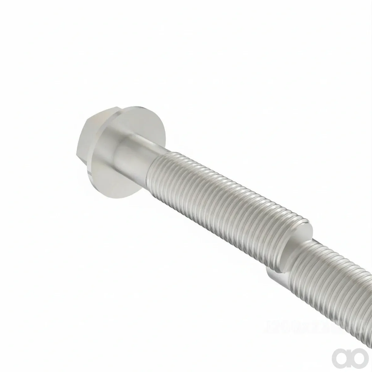 John Deere - 19M8112 - Hexagonal Head Flanged Screw, M12 X 55