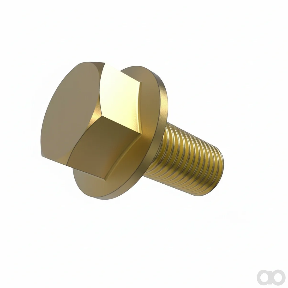 John Deere - 19M8709 - Hexagonal Head Flanged Screw, M20 X 40