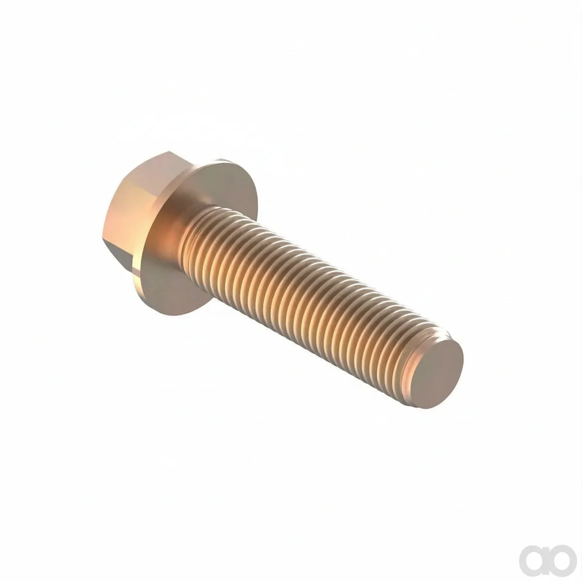 John Deere - 19M9766 - Hexagonal Head Flanged Screw, M10 X 45