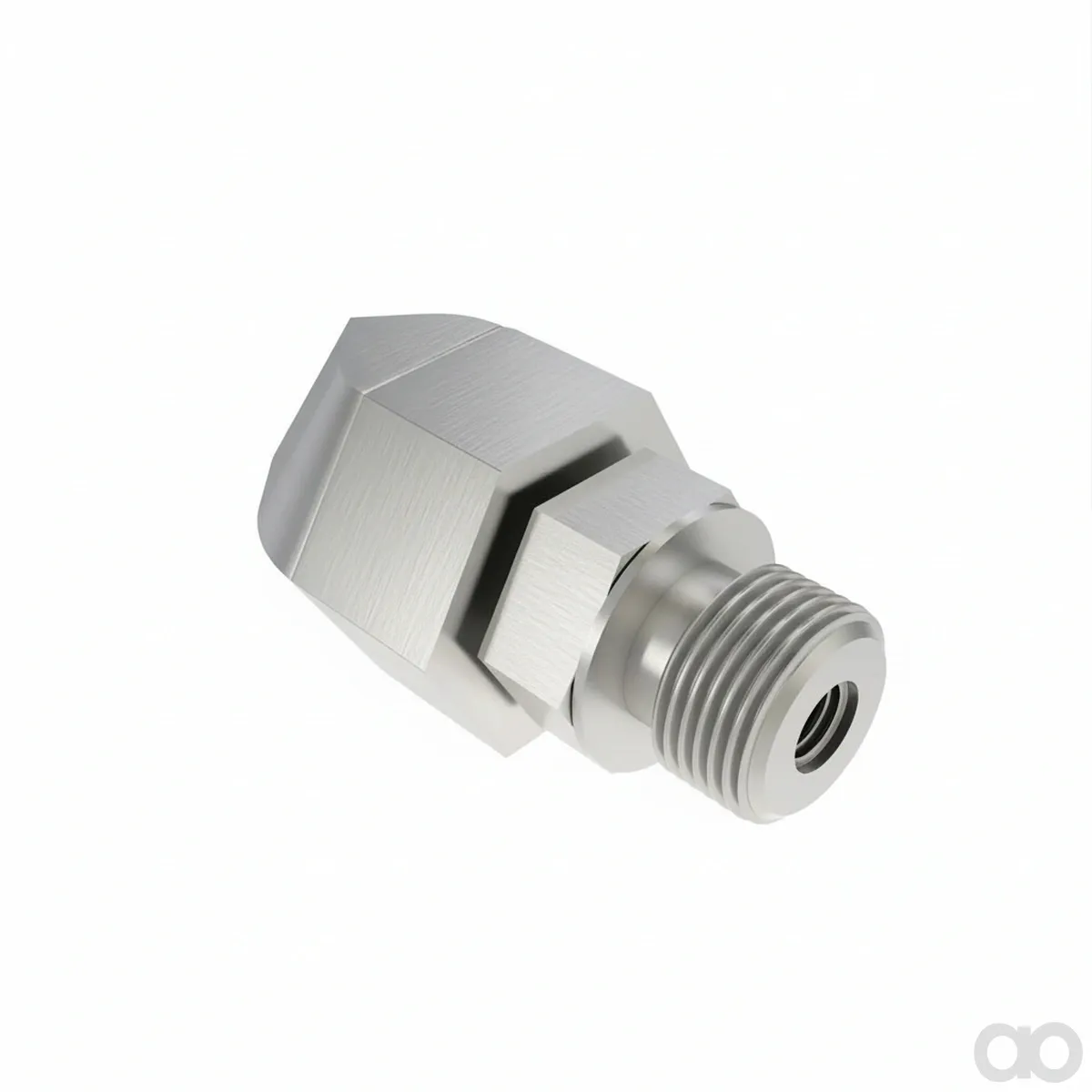 John Deere - 38H1045 - 45 Degree Straight Thread Elbow Fitting