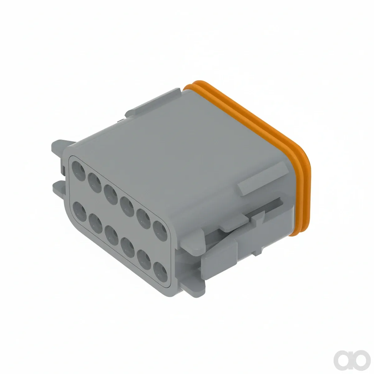 John Deere - 57M11097 - Black Internal Electrical Connector Housing, Cavities 12