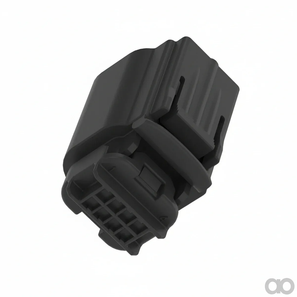 John Deere - 57M13278 - Tyco Black External Electrical Connector Housing, 8 Cavities