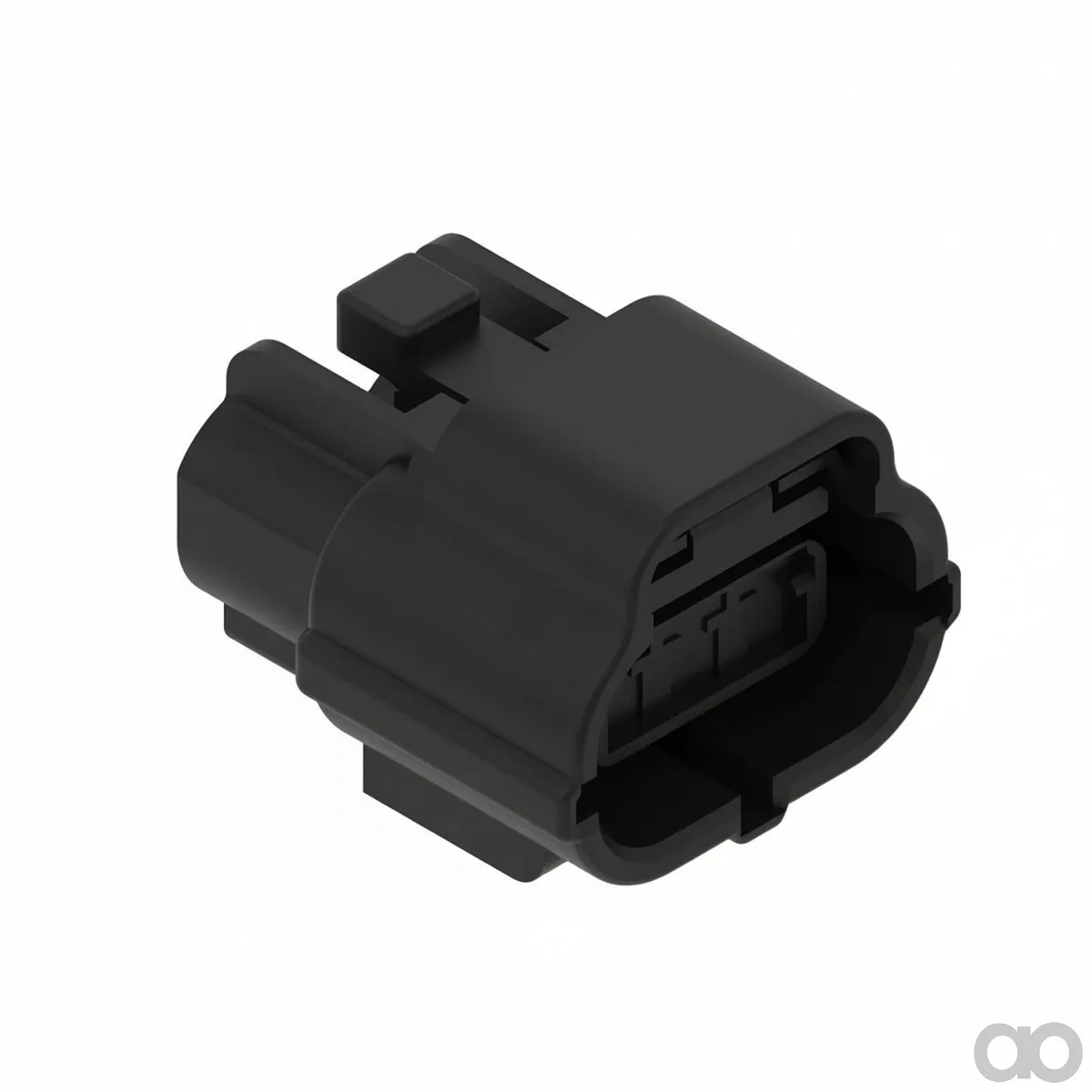 John Deere - 57M13604 - Black Internal Electrical Connector Housing, 3 Cavities