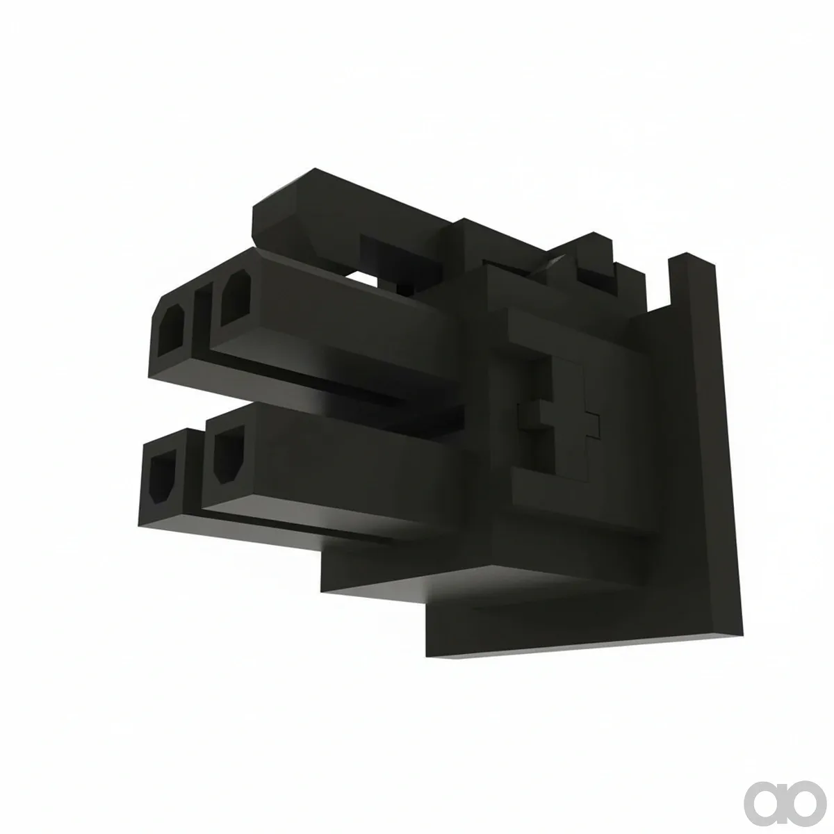 John Deere - 57M7718 - Black Electrical Connector Assembly