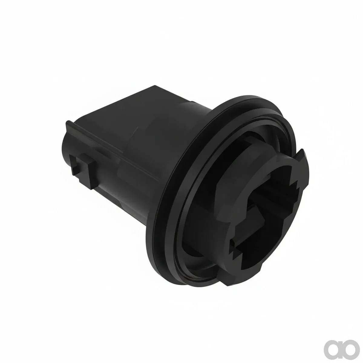 John Deere - 57M8230 - Black External Electrical Connector, 1 Cavity