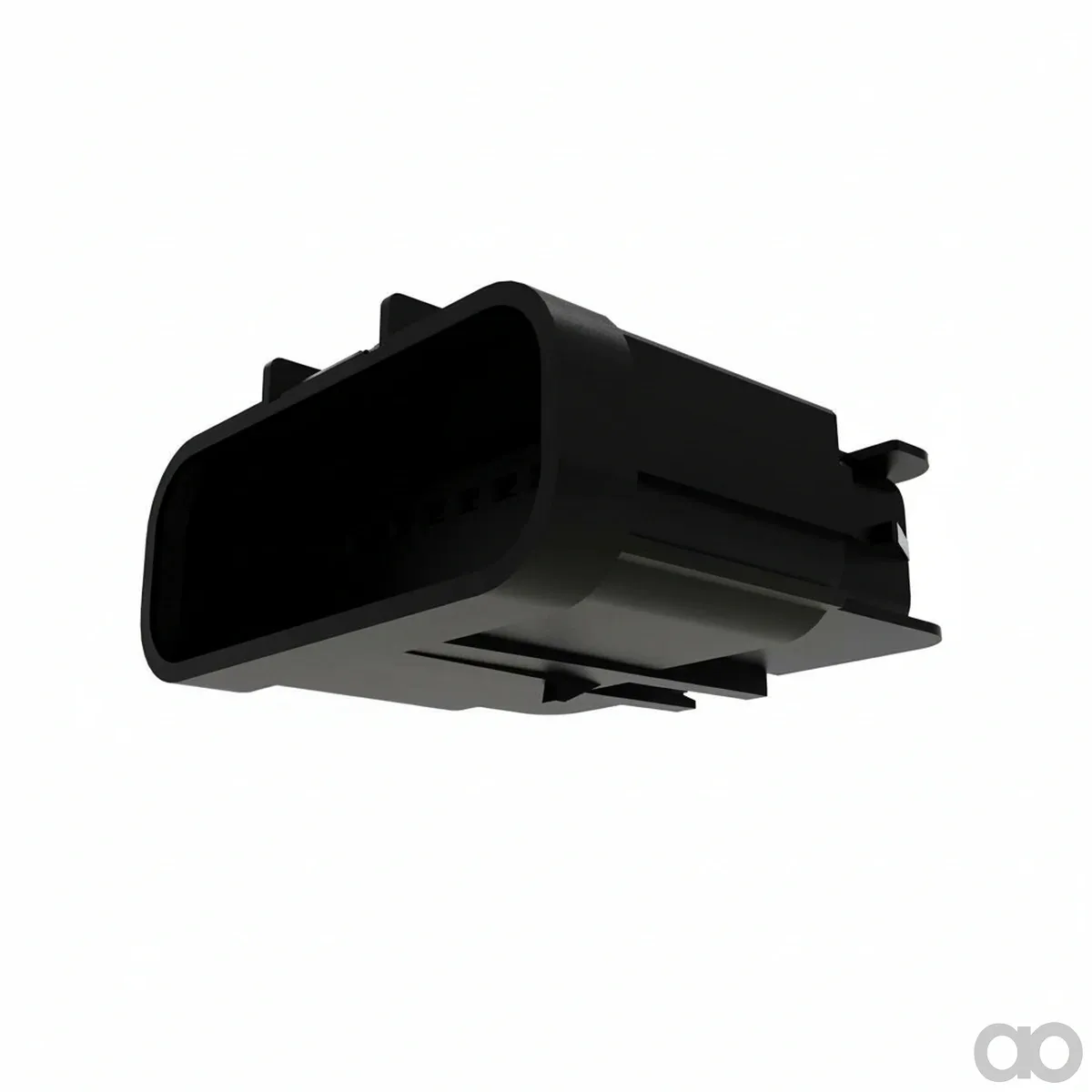 John Deere - 57M8281 - Black Internal Electrical Connector Housing, 16 Cavities