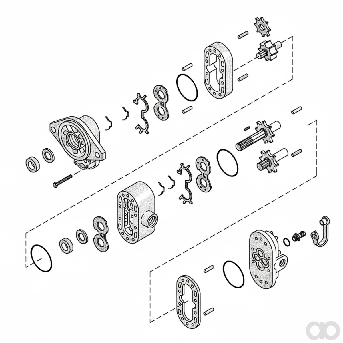 John Deere - AH162145 - Seal Kit