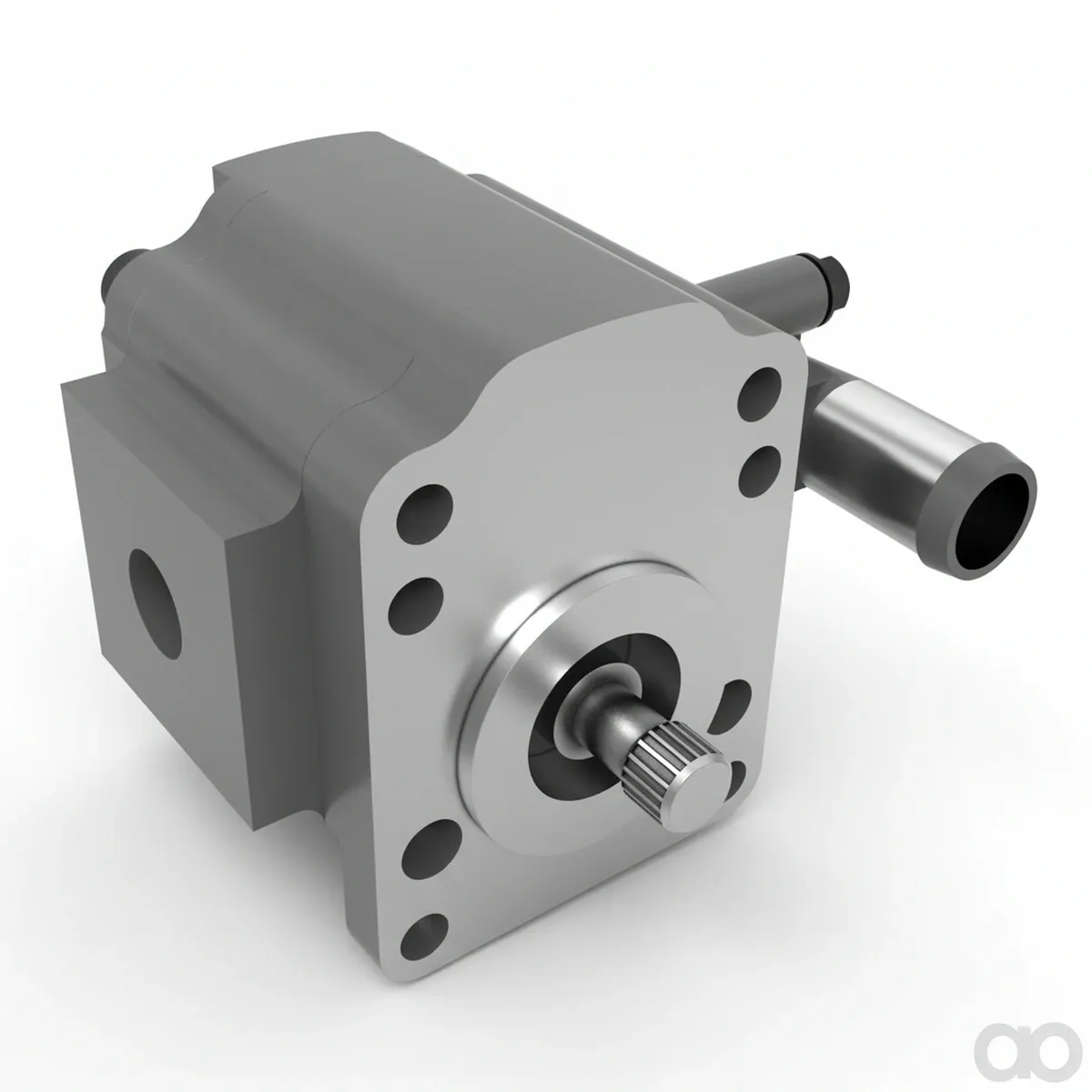 John Deere - AH214329 - Steering Hydraulic External Gear Pump