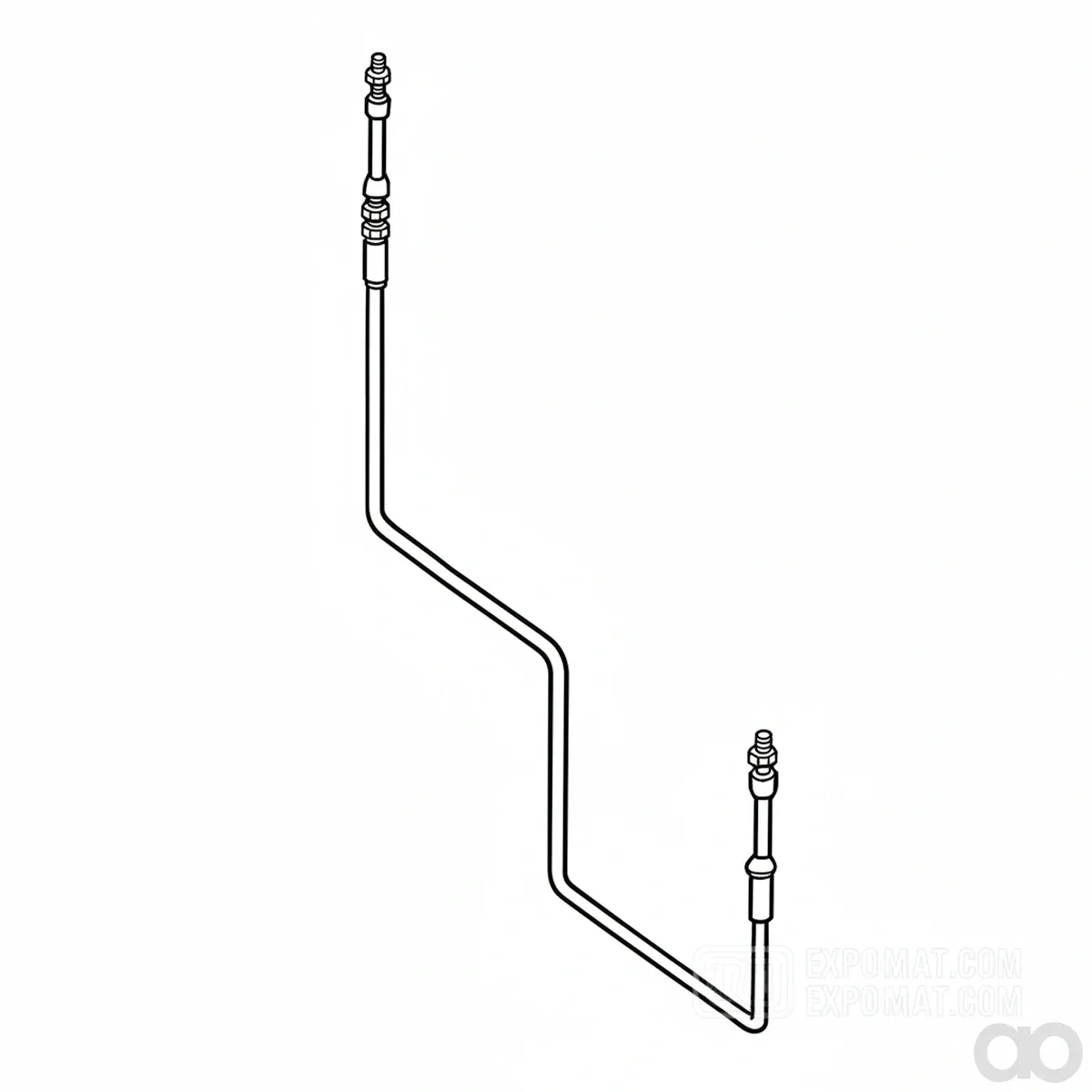 John Deere - AH76369 - Hydrostatic Drive Control Push Pull Cable