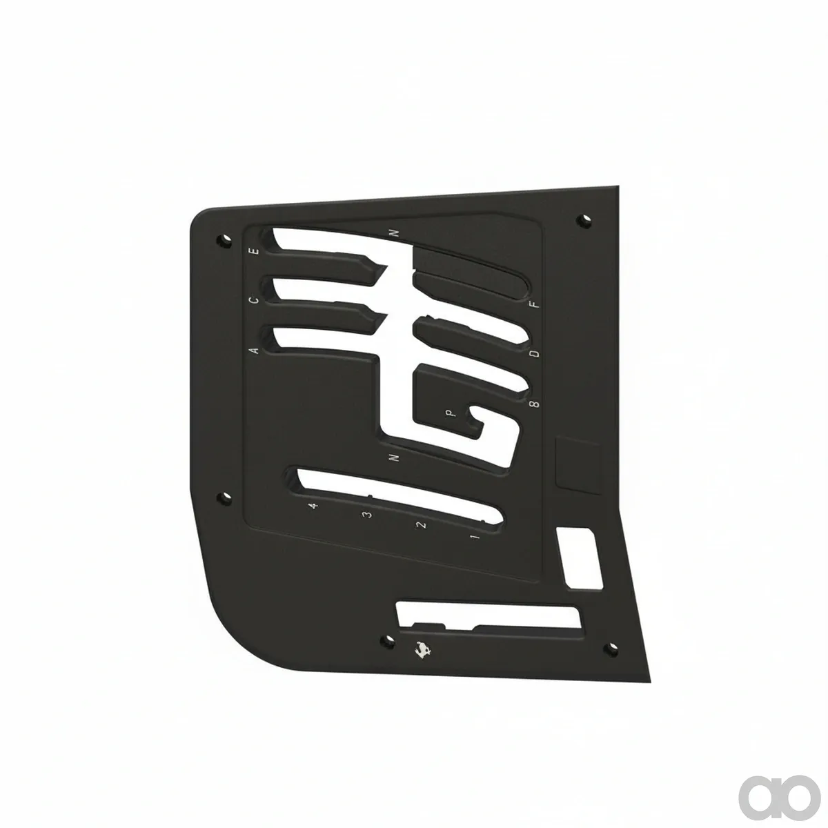 John Deere - AL112608 - Gear Shift Guide Panel