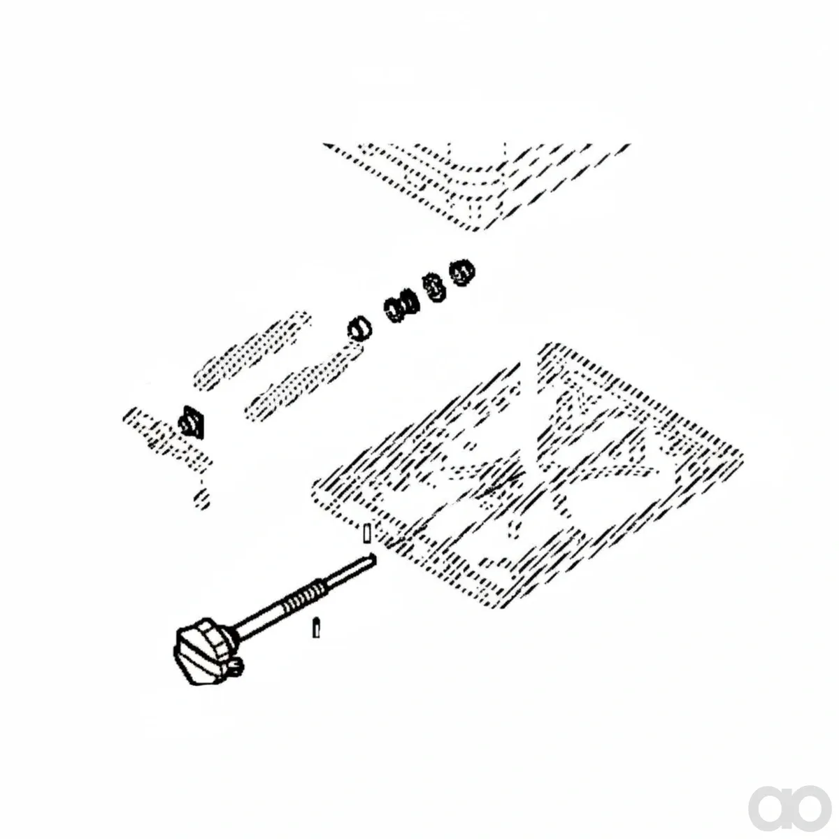 John Deere - AL117347 - Adjusting Spindle