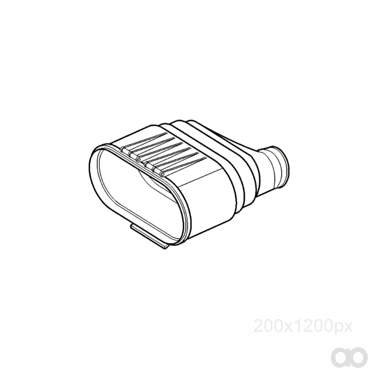 John Deere - AL150286 - Air Filter Housing