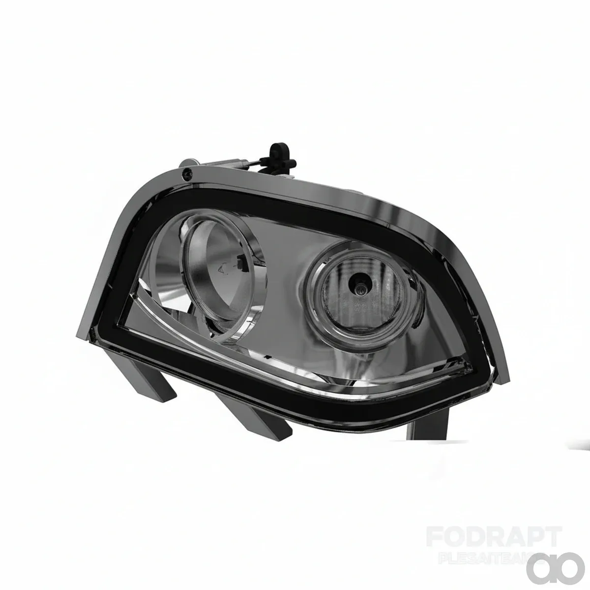John Deere - AL236386 - Right Side Headlight with Corner Lights