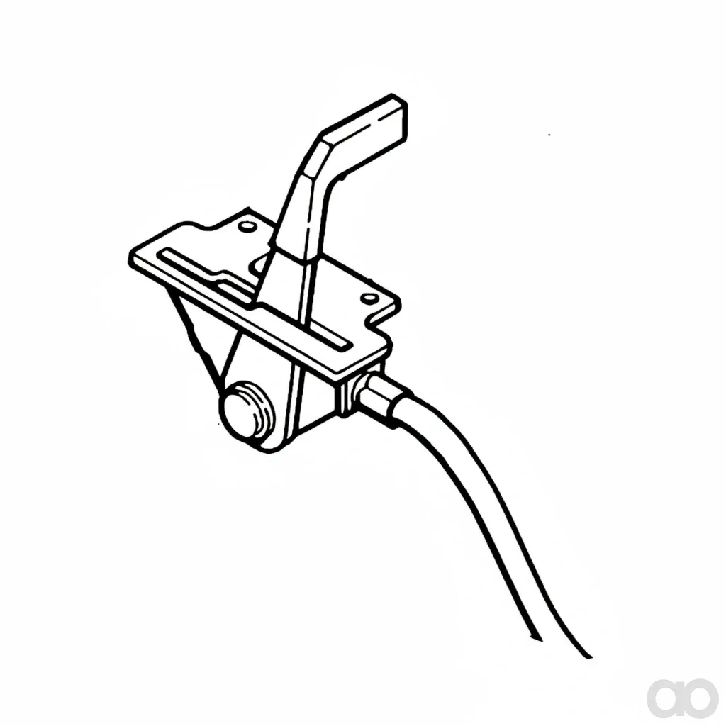 John Deere - AM105286 - Throttle Control Push Pull Cable