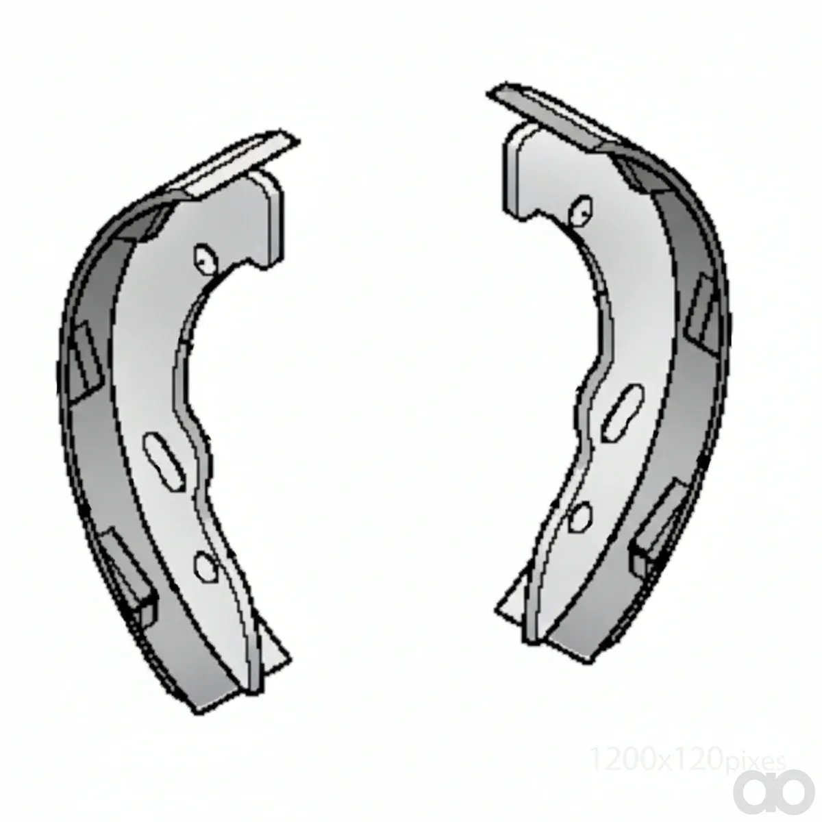 John Deere - AM128979 - Brake Shoe Kit